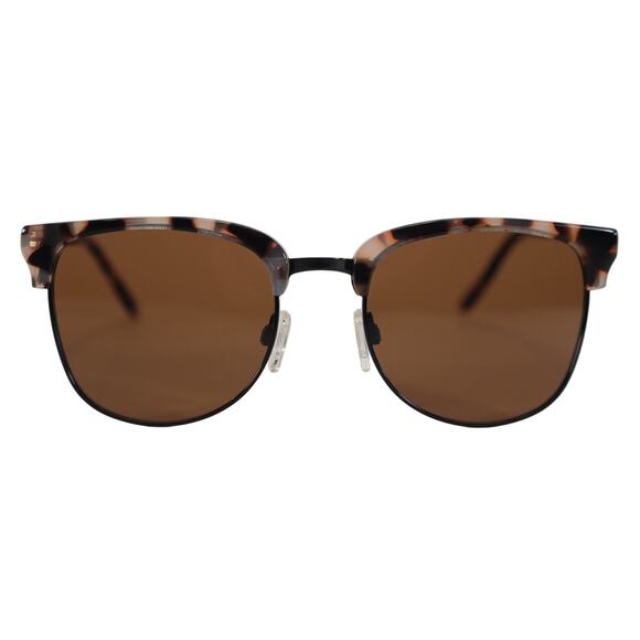 Quay Australia EVASIVE Round Sunglasses – Milky Tortoise / Brown - NWT - Picture 1 of 8